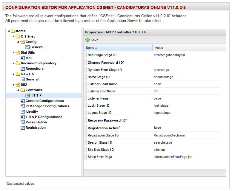 Properties Editor component sample